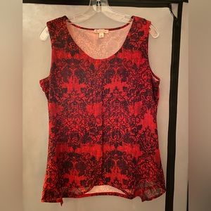 Dress Barn Sleeveless Blouse, Size M